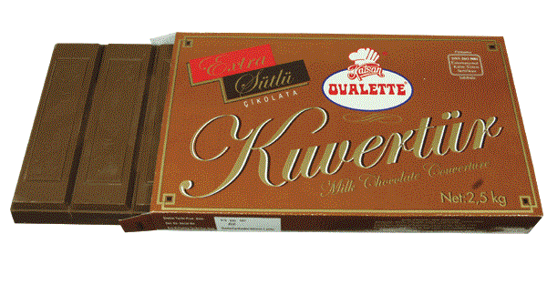 OVALETTE KUVERTÜR EXTRA SÜTLÜ  2,5 KG